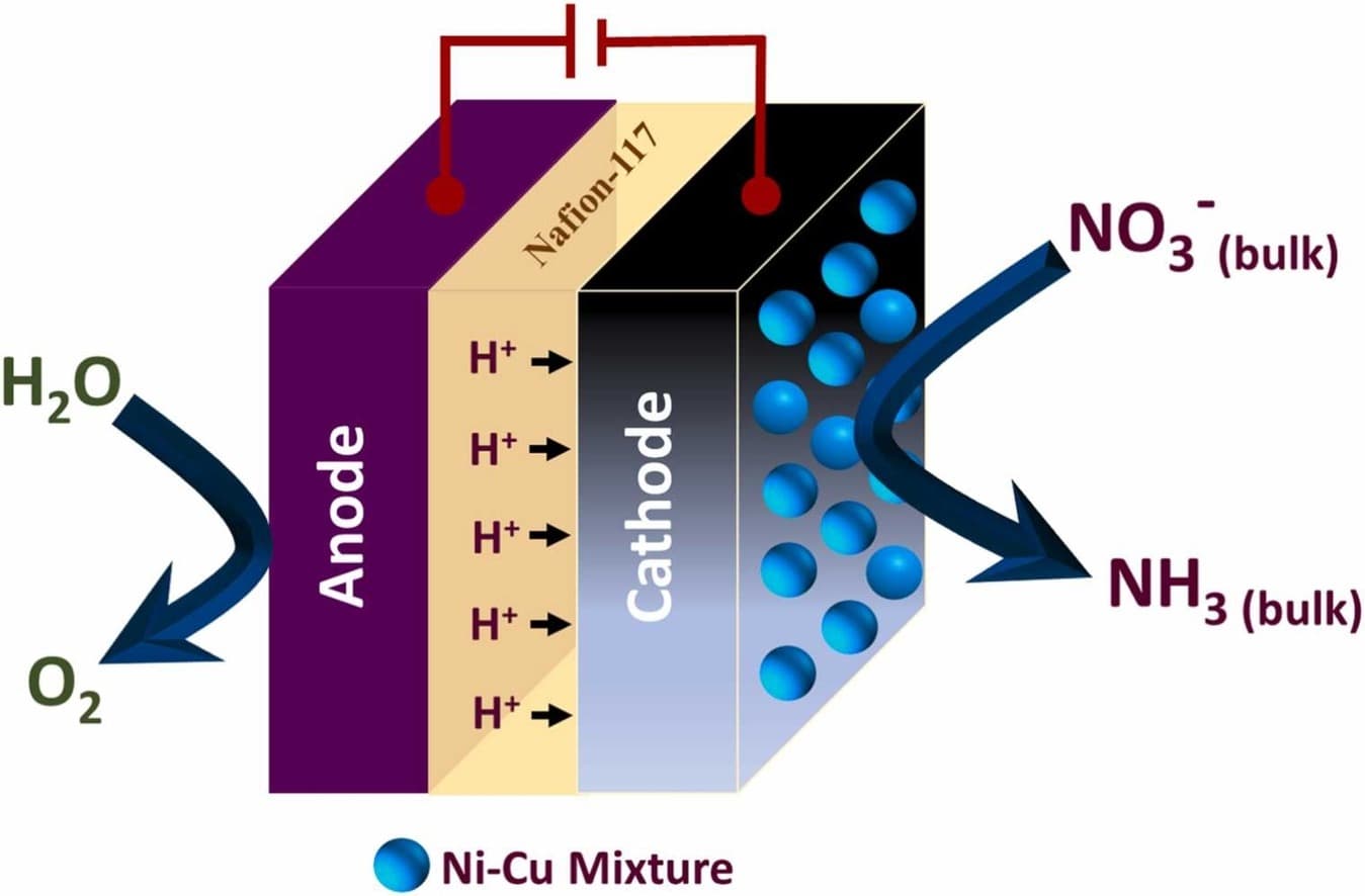 Development of CuNi immobilized platinum surface to minimize nitrite evolution during electrocatalytic nitrate reduction in neutral medium